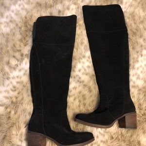Thigh high boots!